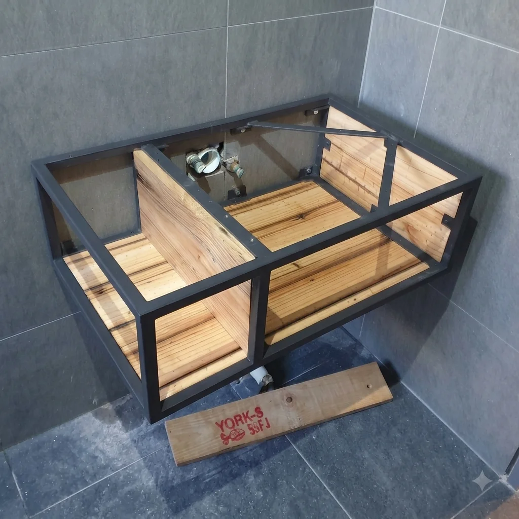 Installation - Wall vanity cabinet mount